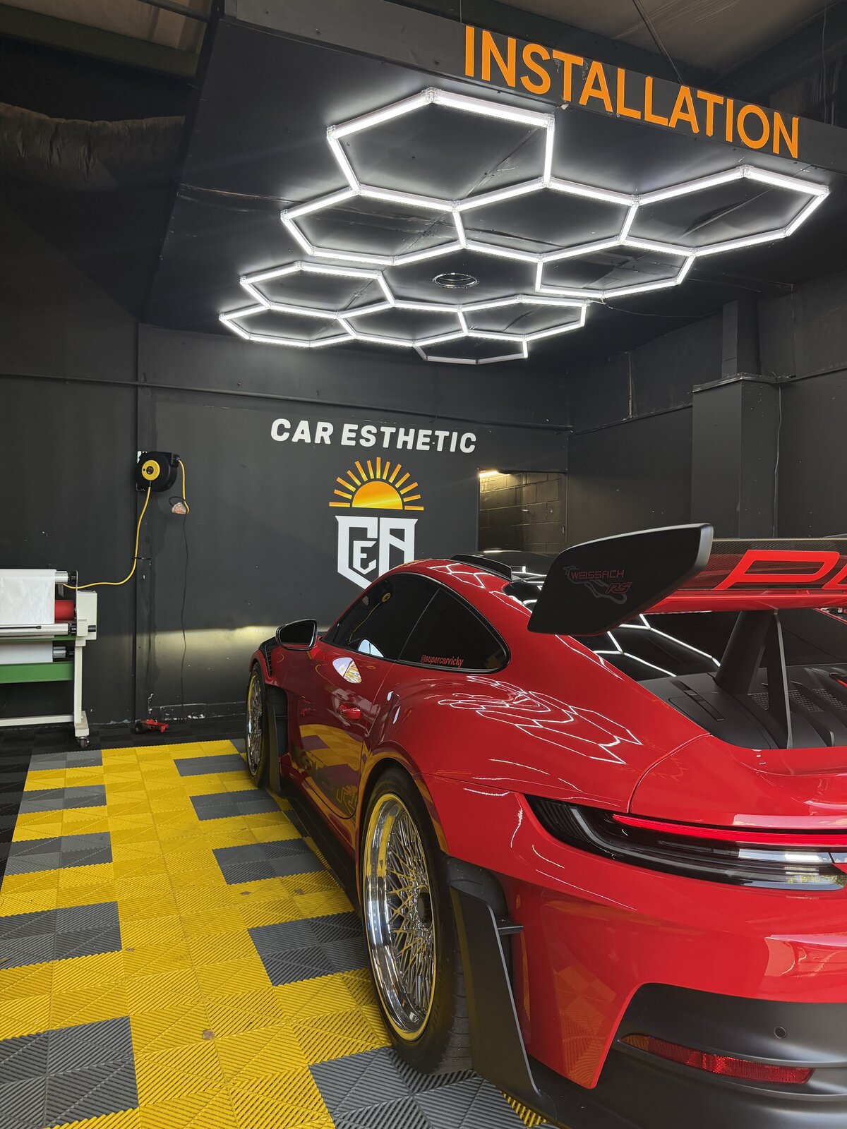 Premium window tint installation